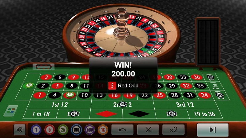 Công cụ chơi game bài Roulette